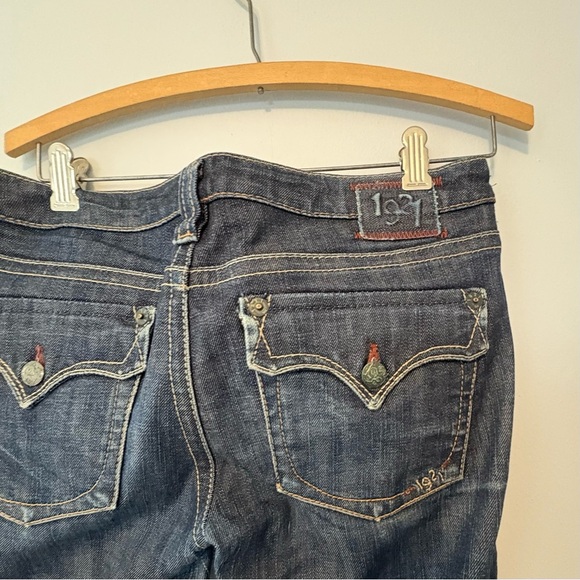 1921 Jeans Women’s Size 28 Bootcut Low Rise Made in Canada - Picture 8 of 11